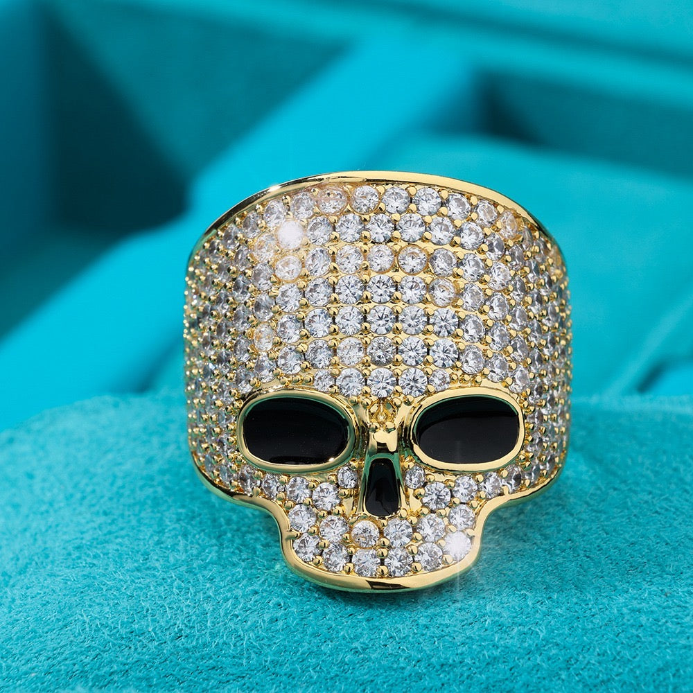 Anillo antrax dorado – luxuryland jewelry - Main Image