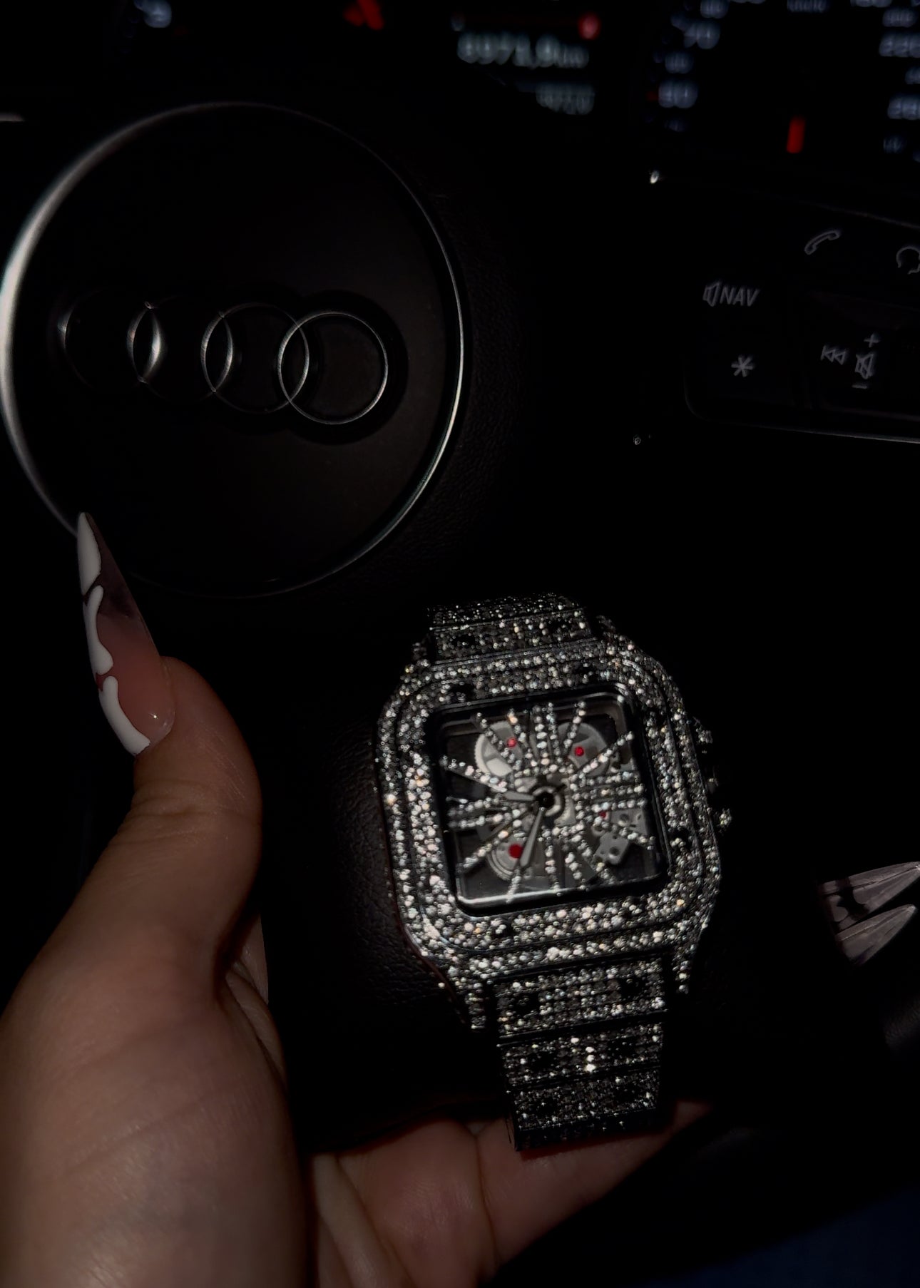 Reloj CRTR style machine view