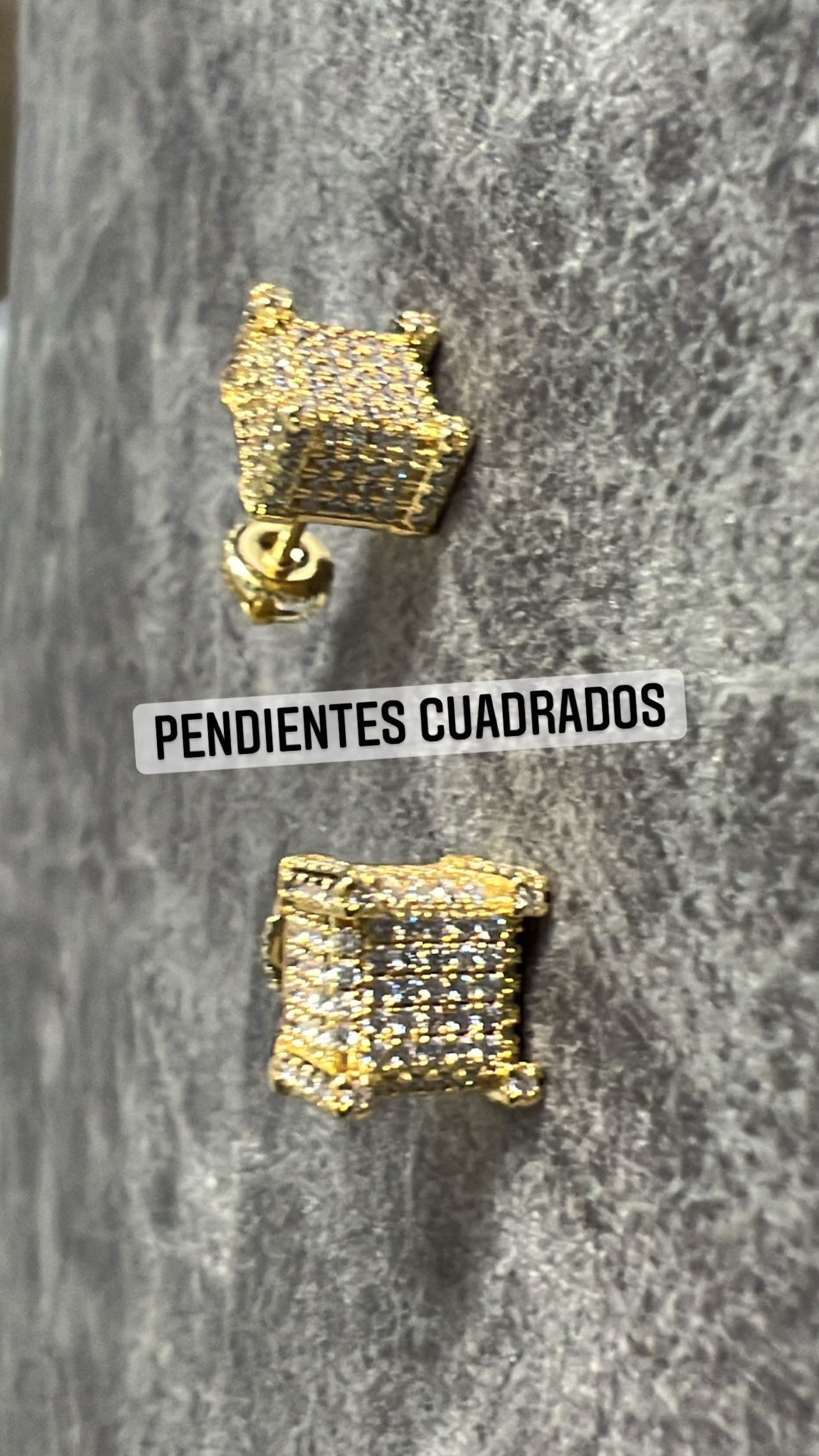 Aretes full iced cúbicos 3D