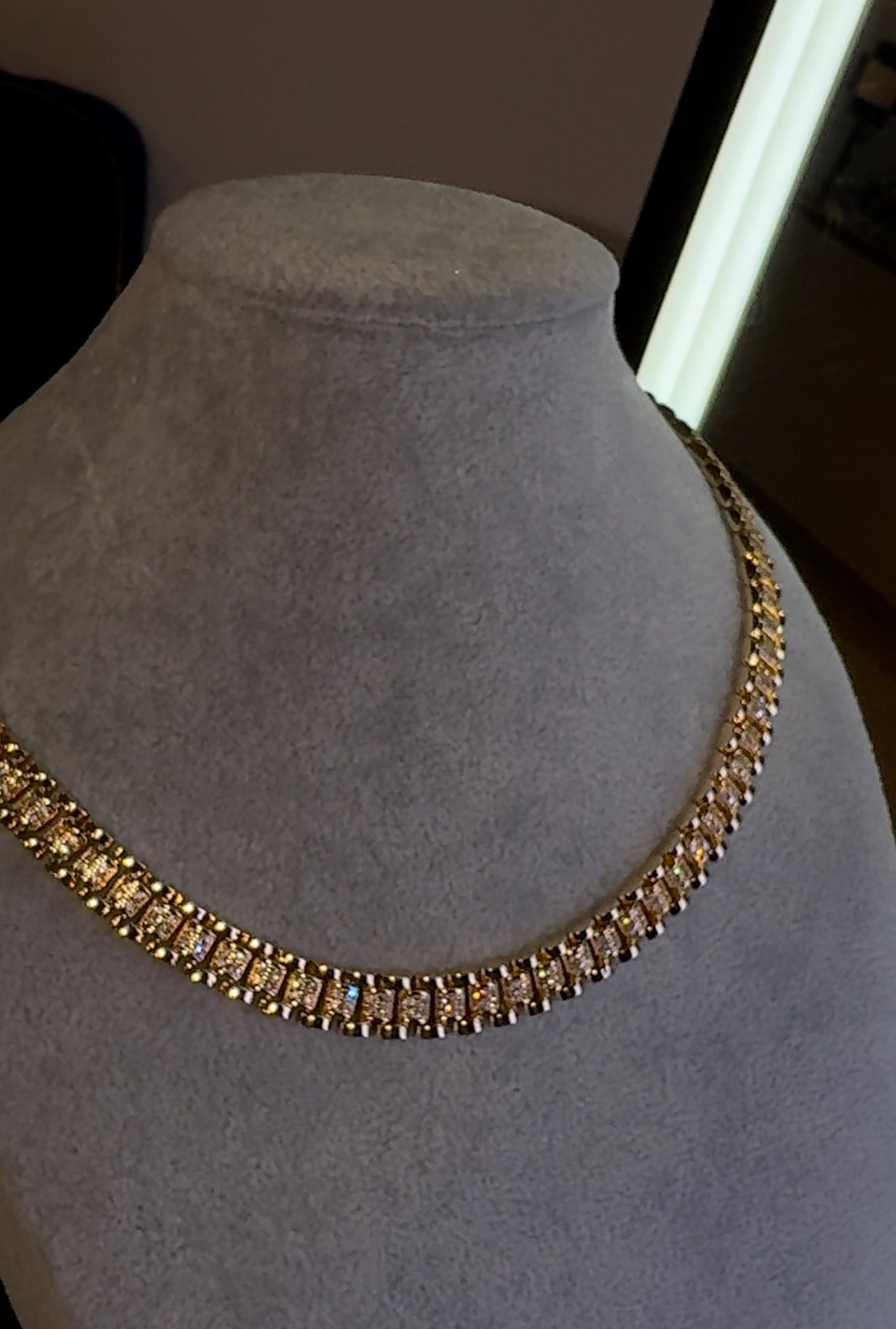RLX link chain golden plated 18k