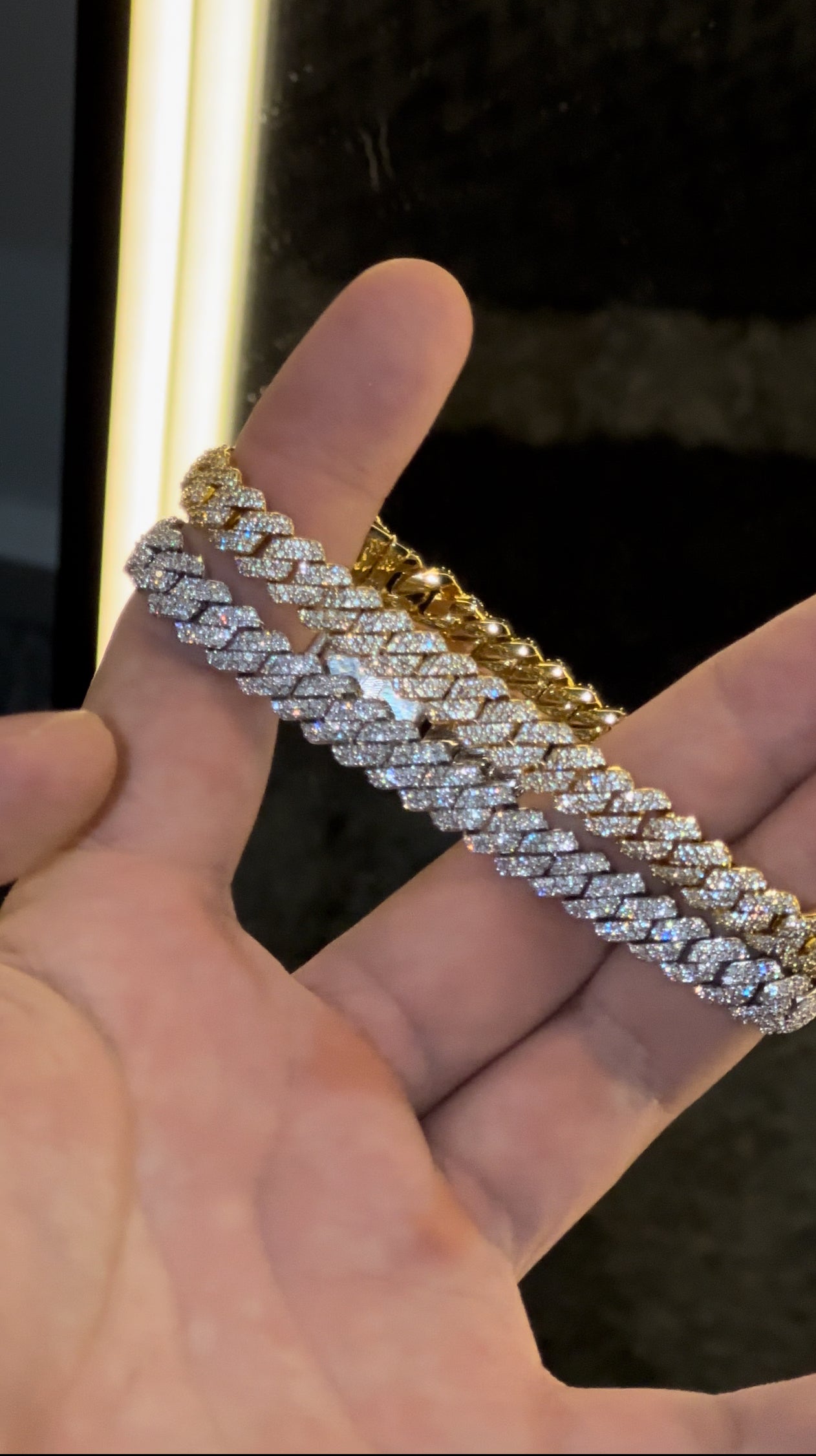 Combo de brazaletes prong link 8 mm