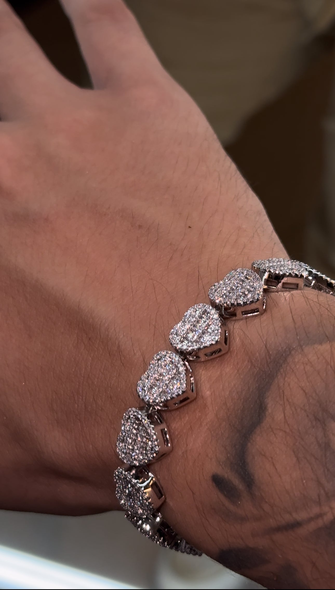 Brazalete de corazones pp