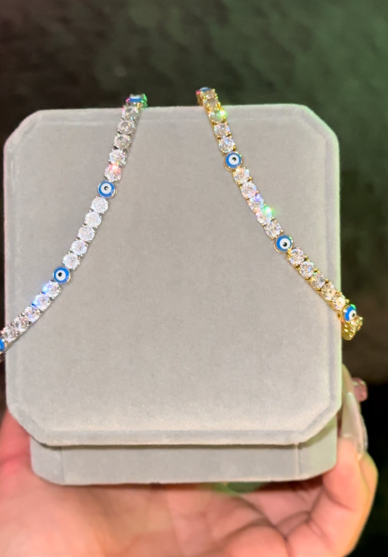 Combo de promo brazaletes ojo turco