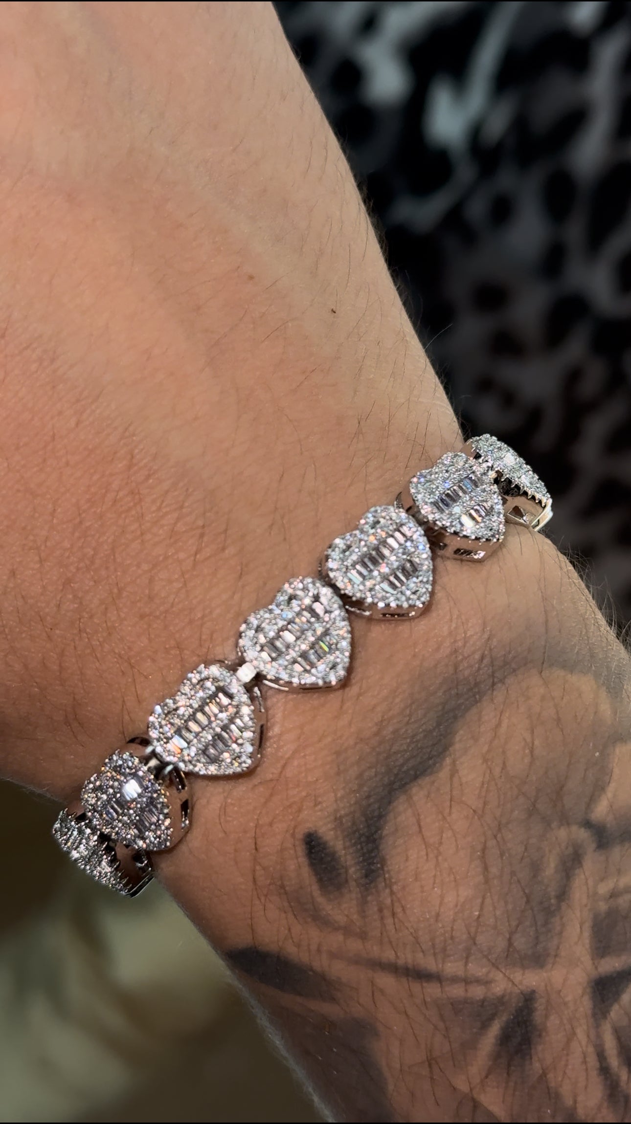 Brazalete de corazones pp