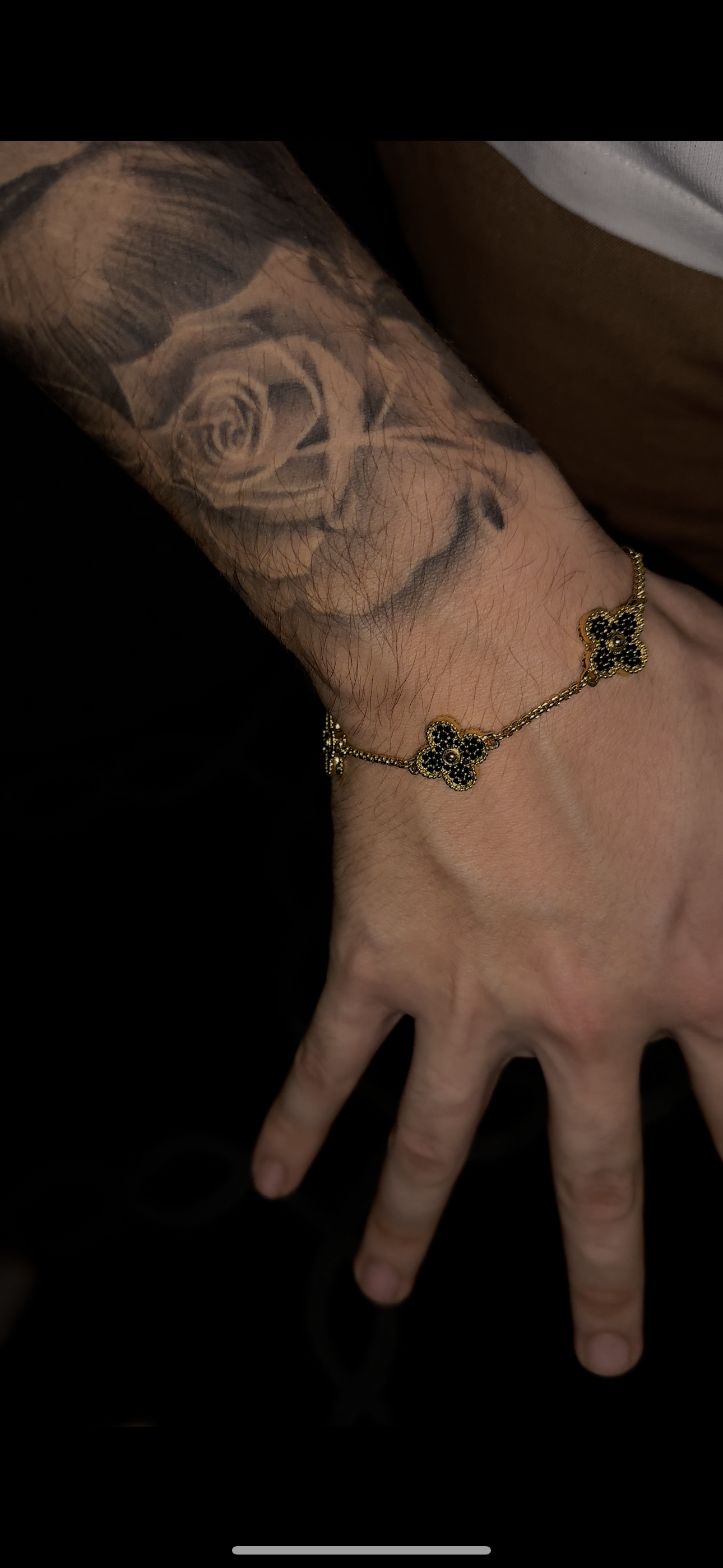 Brazalete VC black golden and negro full icedd