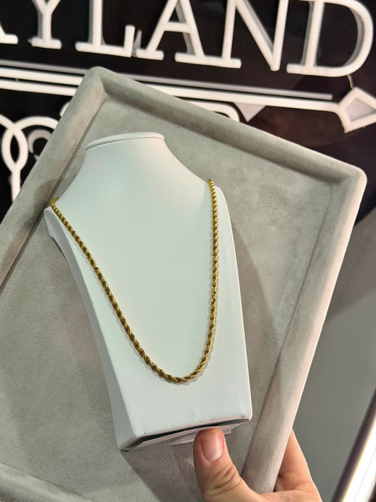 Collar torzal 3 mm en promo