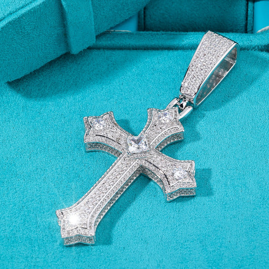Dije de diamond cross whitegold 2025