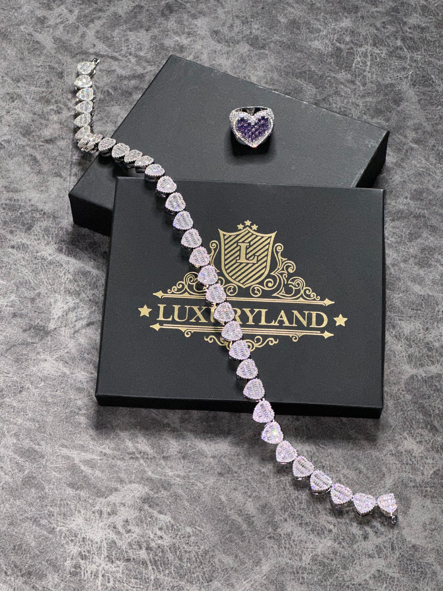 Cadena de corazones pp golden plated 18k DAMA o caballero