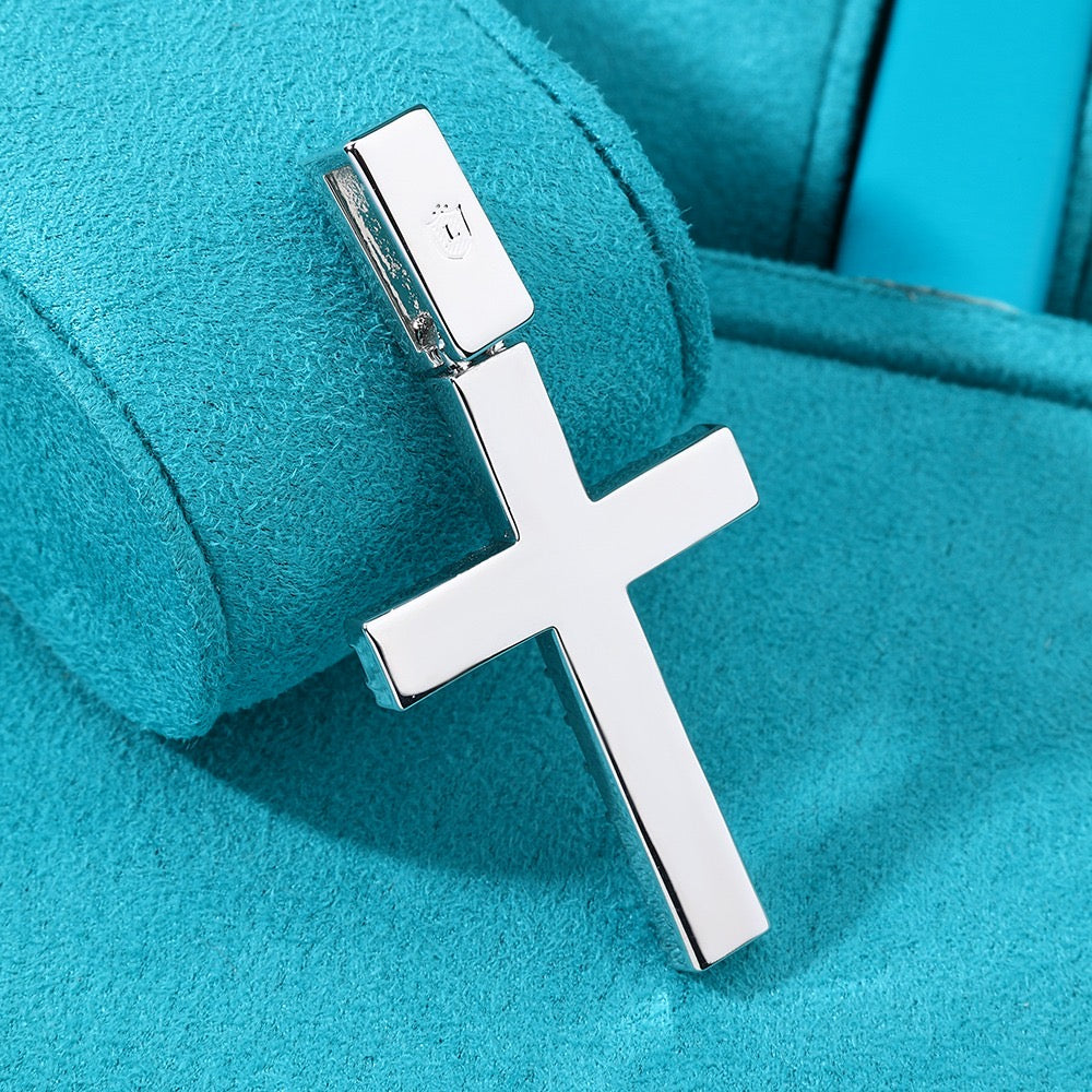 Dije de cruz baguette square córners 2026