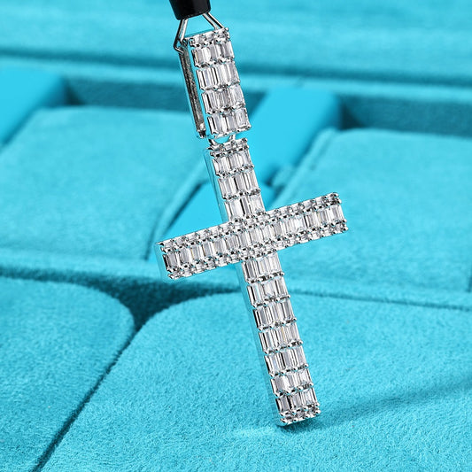 Dije de cruz baguette square córners 2026