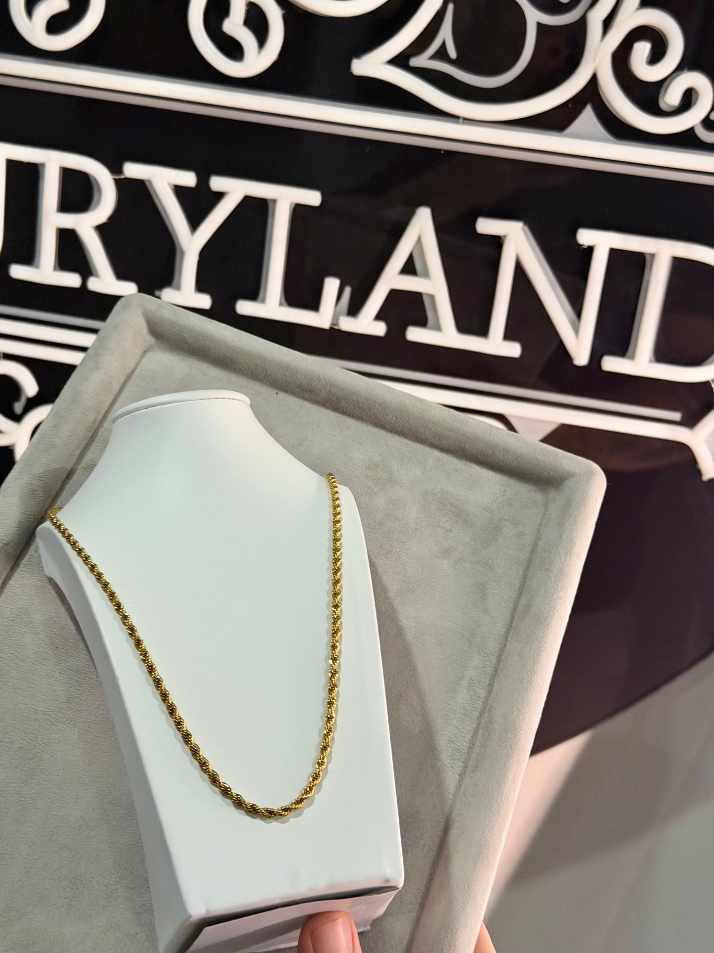 Collar torzal 3 mm en promo