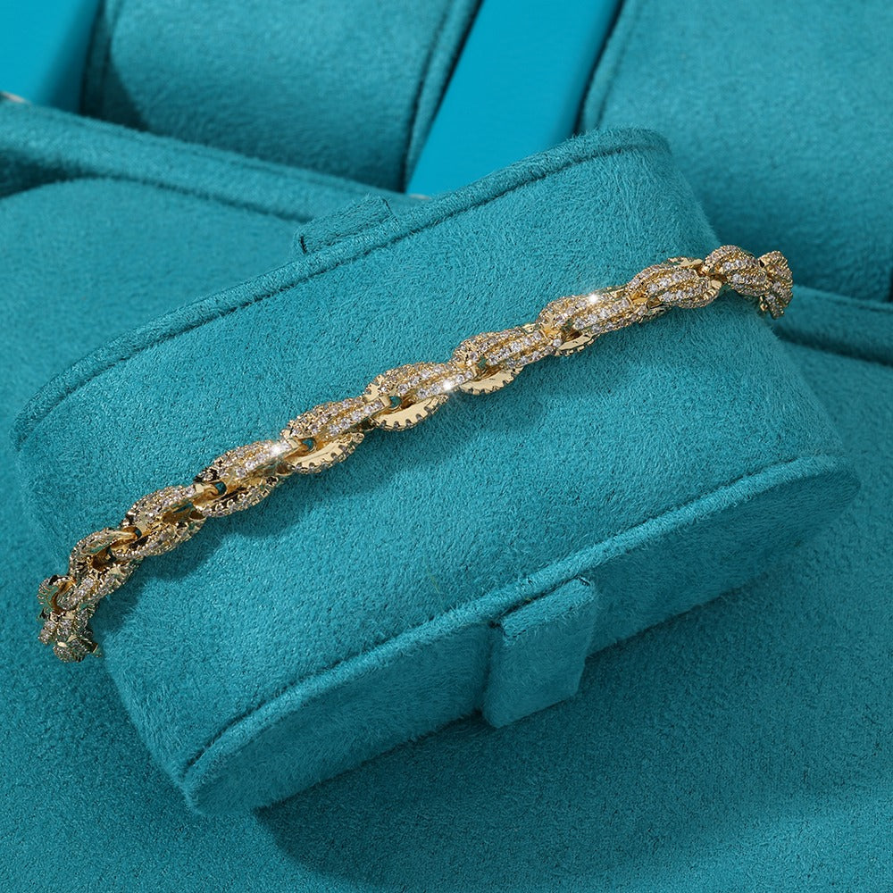 Brazalete torzal full iced 6 mm 2025