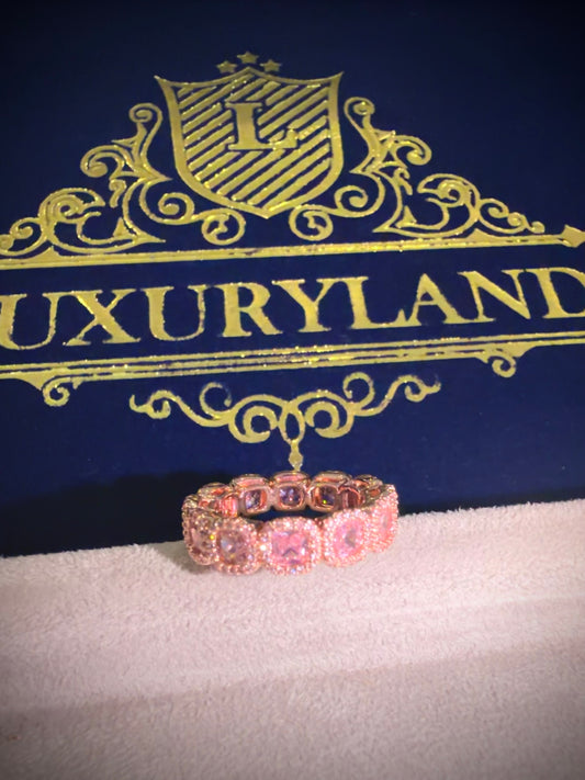 Anillo cluster Pink