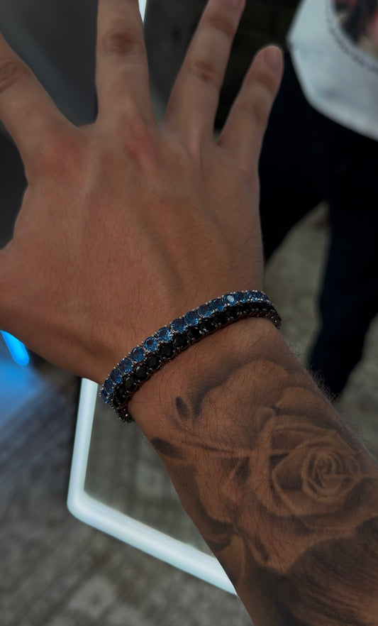 Combo tennis Blue and black 5 mm