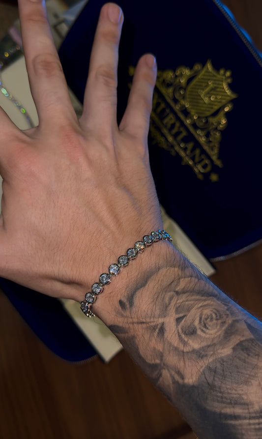 Brazalete esphere whitegold tennis