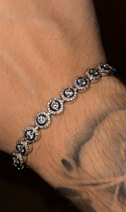 Brazalete swarovski whitegold