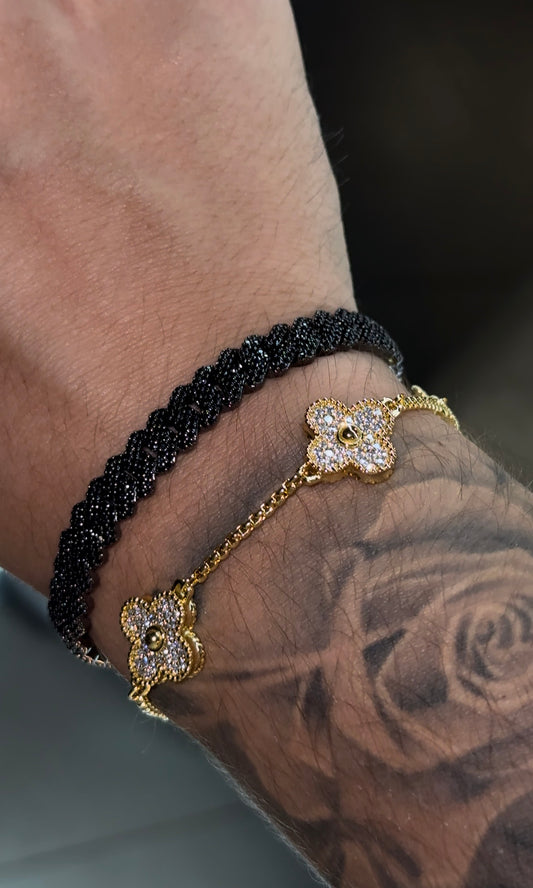Combo brazalete VC. y brazalete black prong link 8 mm