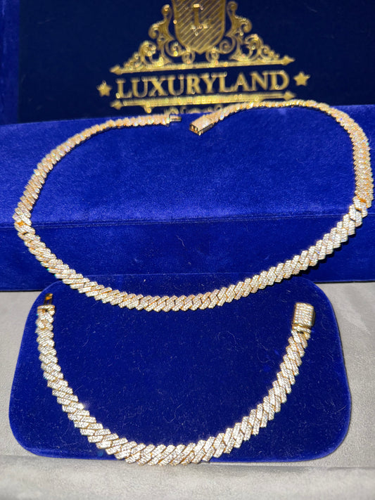 Conjunto 8 mm en promoción (brazalete y cadena)